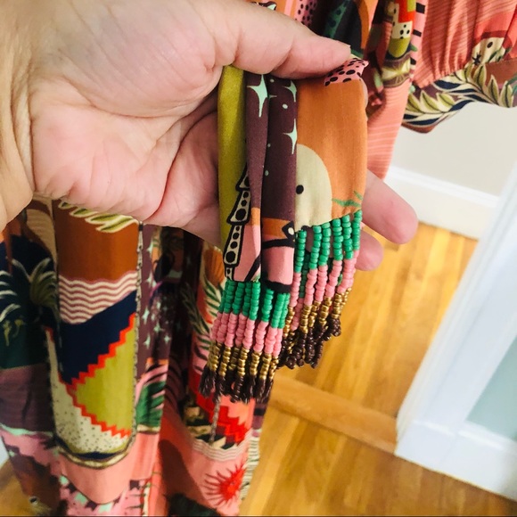 NWT Farm Rio Mystic City Wrap Jumper size large - Picture 13 of 16